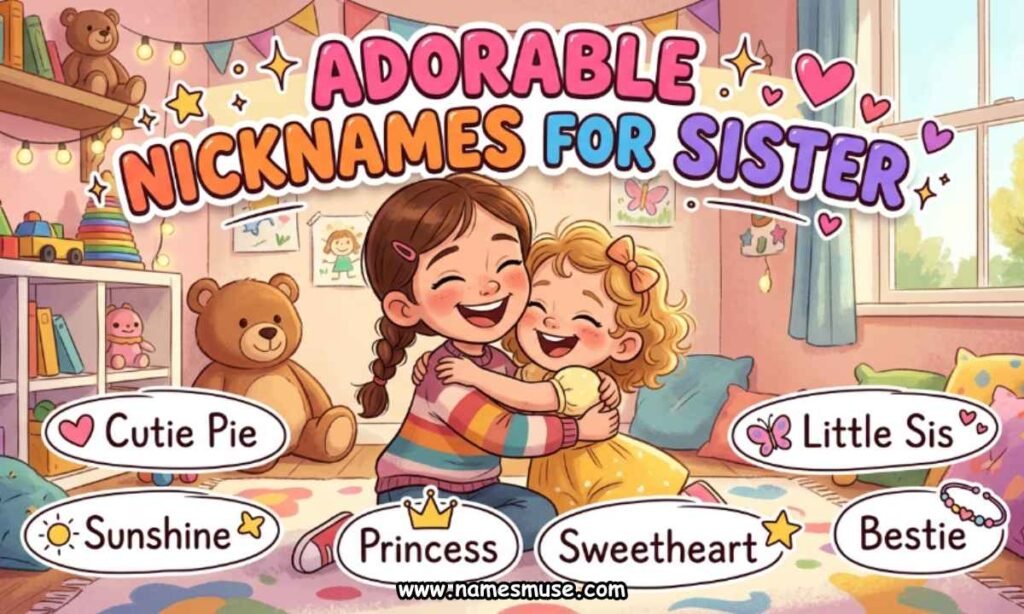 Adorable Nicknames for Sister