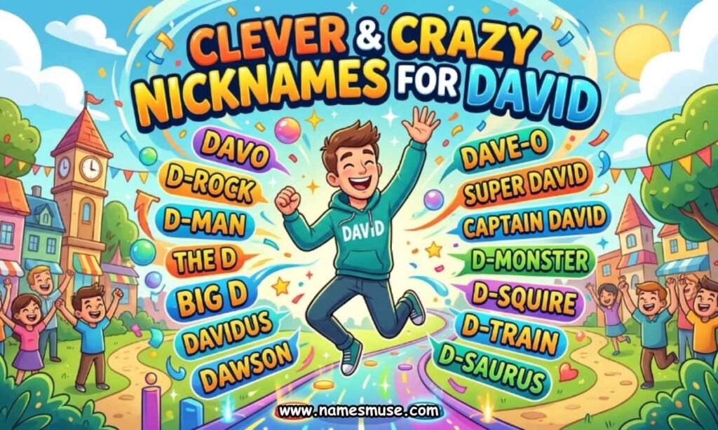 Clever & Crazy Nicknames for David