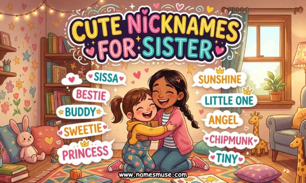Cute Nicknames for Sister