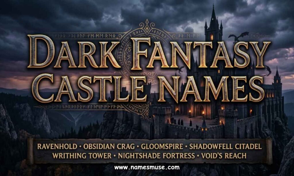 Dark Fantasy Castle Names