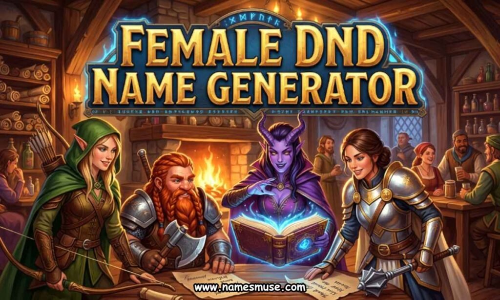 Female DnD Name Generator