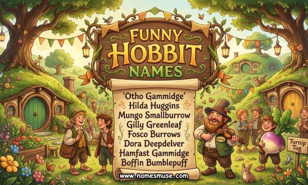 Funny Hobbit Names