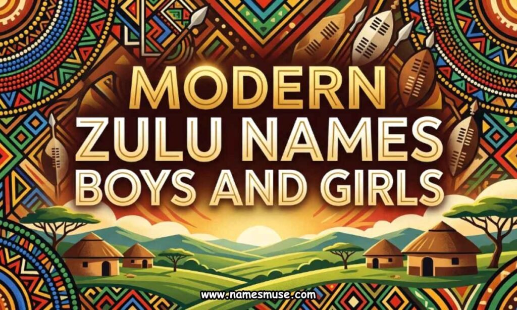 Modern Zulu Names for Boys and Girls