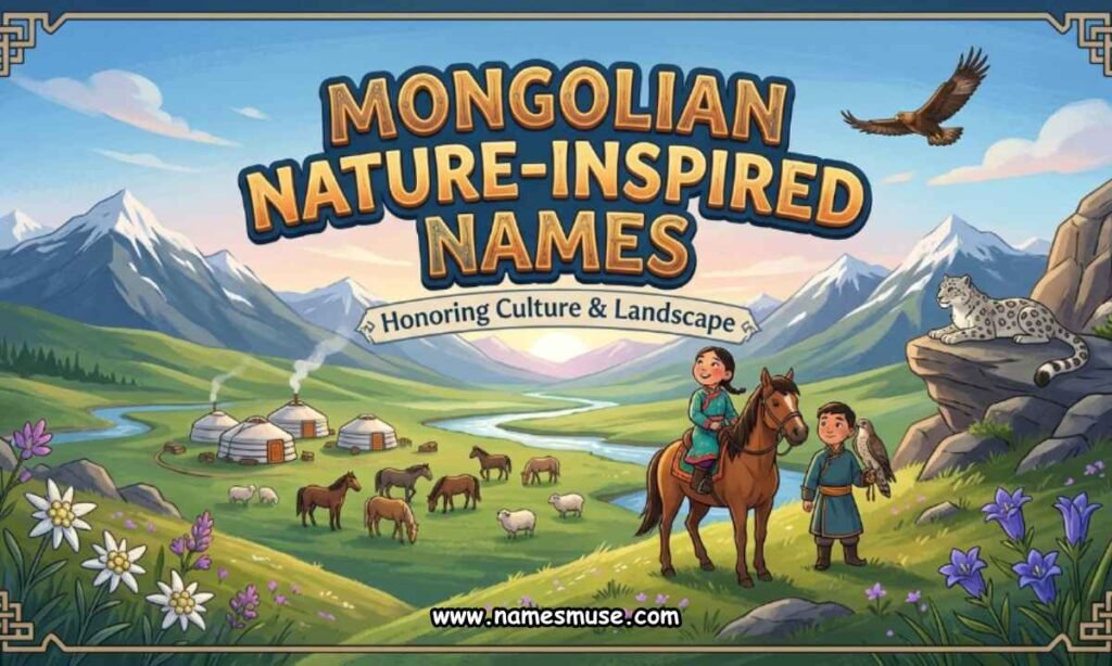 Mongolian Nature-Inspired Names