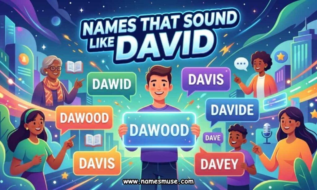 Names That Sound Like David