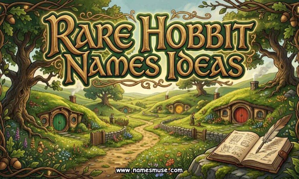 Rare Hobbit Names Ideas