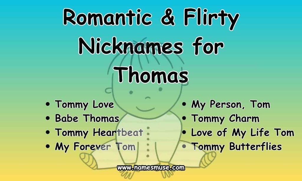 Romantic & Flirty Nicknames for Thomas