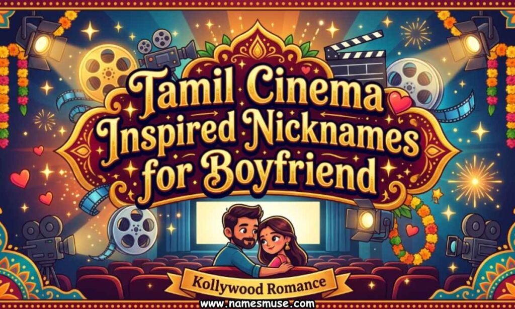 Tamil Cinema Inspired Nicknames for Boyfriend