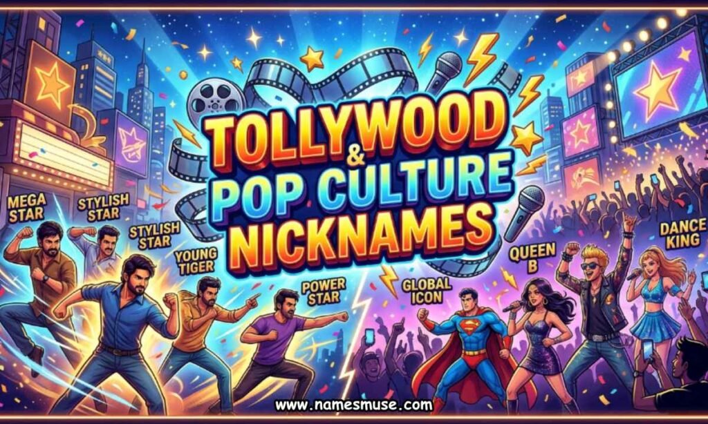 Tollywood & Pop Culture Nicknames