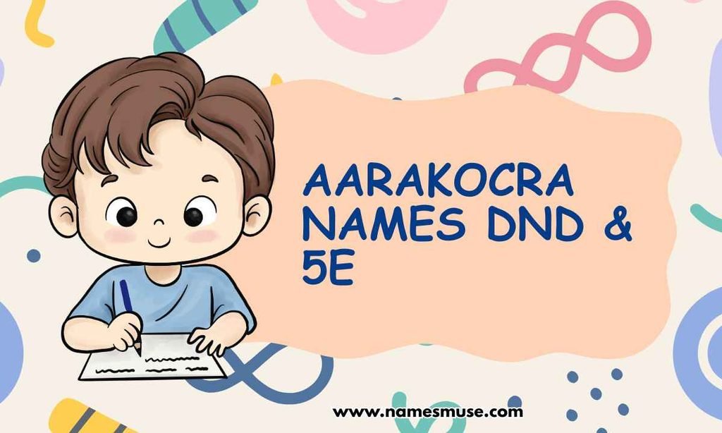 Aarakocra Names DnD & 5e