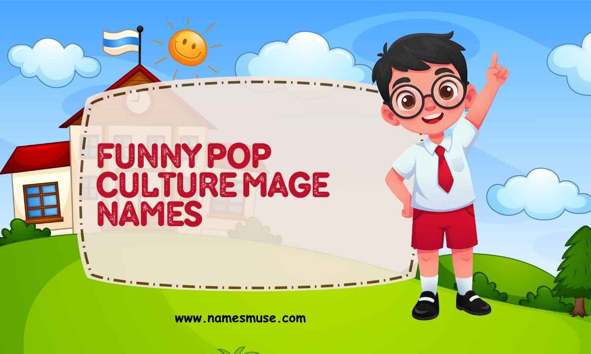 Funny Pop Culture Mage Names