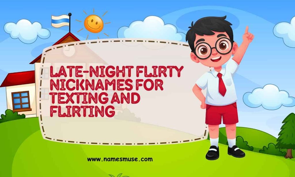 Late-Night Flirty Nicknames for Texting and Flirting