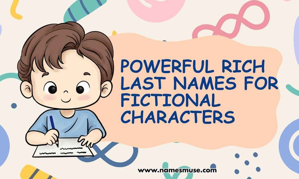 Powerful Rich Last Names for Fictional Characters