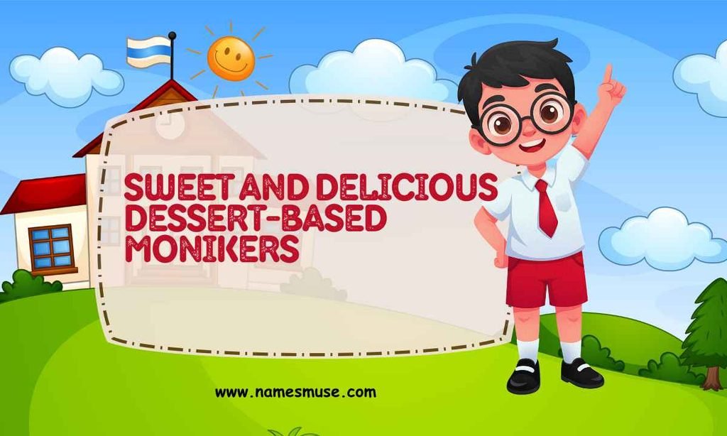 Sweet and Delicious Dessert-Based Monikers