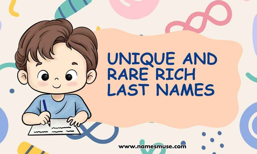 Unique and Rare Rich Last Names