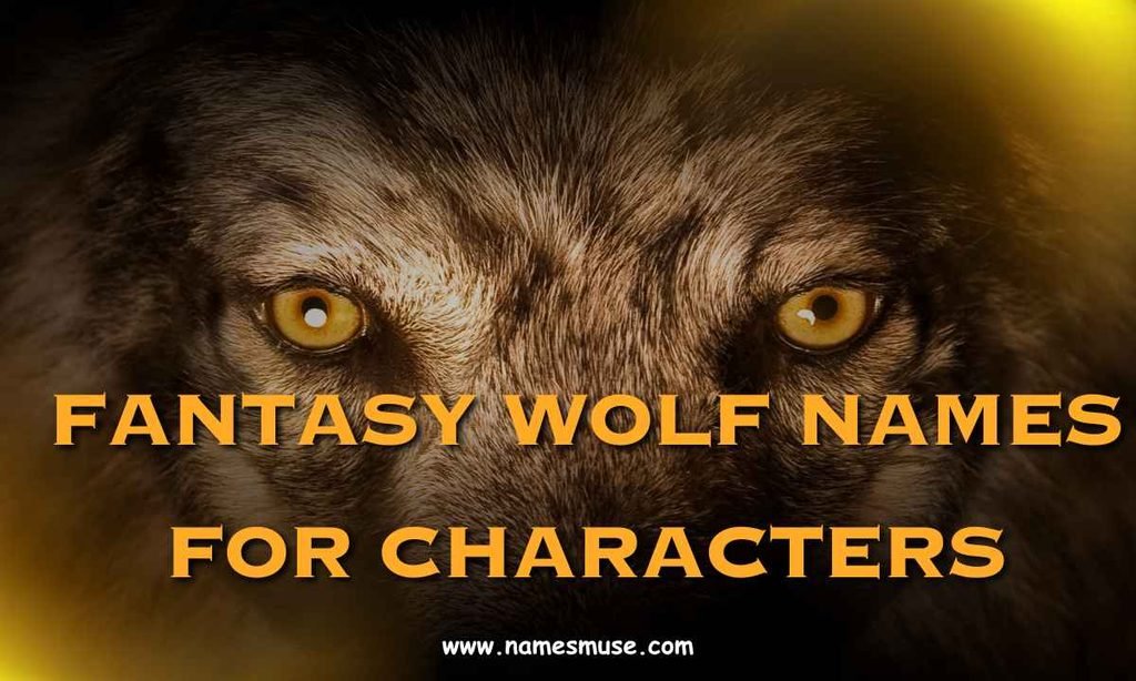 Fantasy Wolf Names for Characters