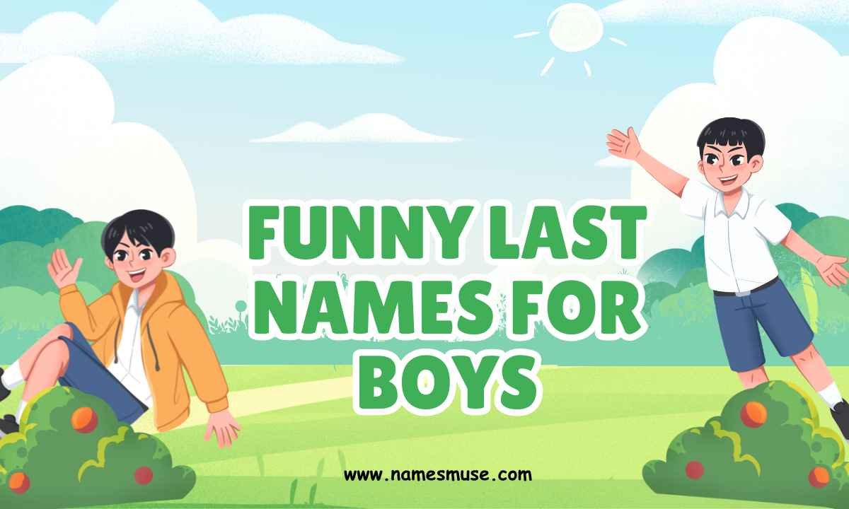 Funny Last Names For Boys