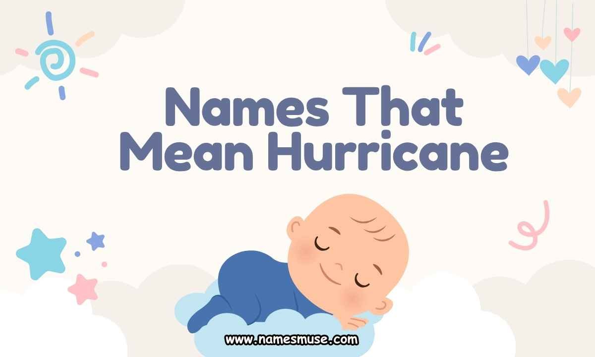 Names That Mean Hurricane