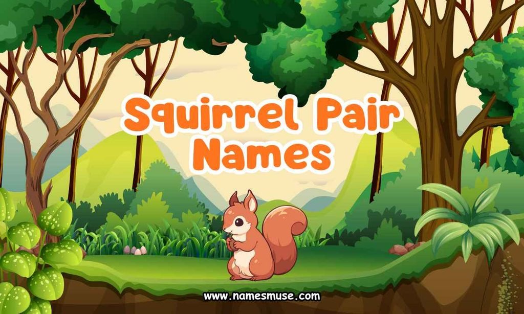 Squirrel Pair Names