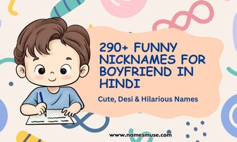 290+ Funny Nicknames for Boyfriend in Hindi Cute, Desi & Hilarious Names