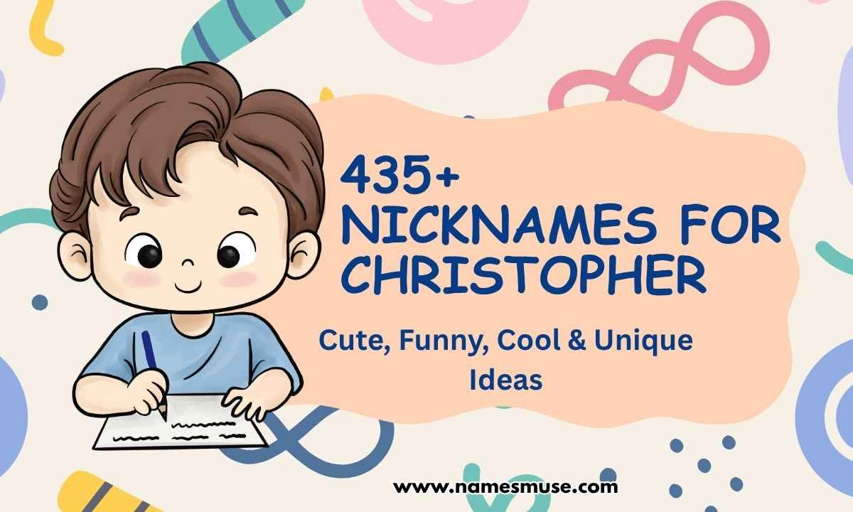 435+ Nicknames for Christopher Cute, Funny, Cool & Unique Ideas