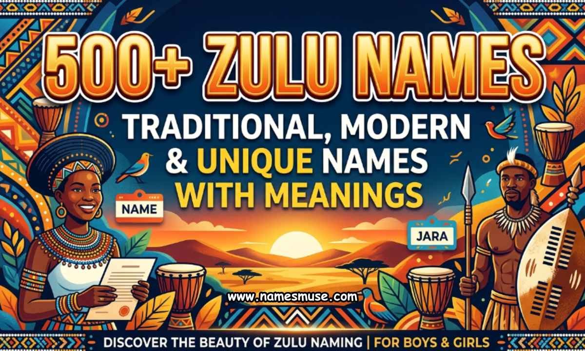 500+ Zulu Names -Traditional, Modern & Unique Names With Meanings