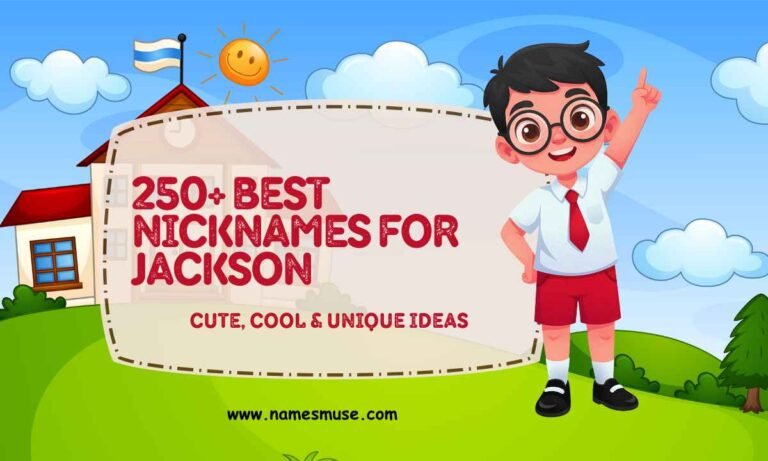 250+ Best Nicknames for Jackson Cute, Cool & Unique Ideas