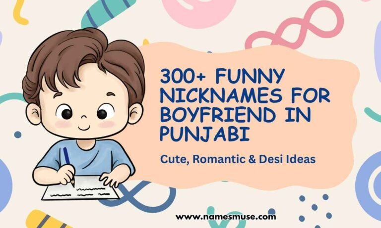 300+ Funny Nicknames for Boyfriend in Punjabi Cute, Romantic & Desi Ideas