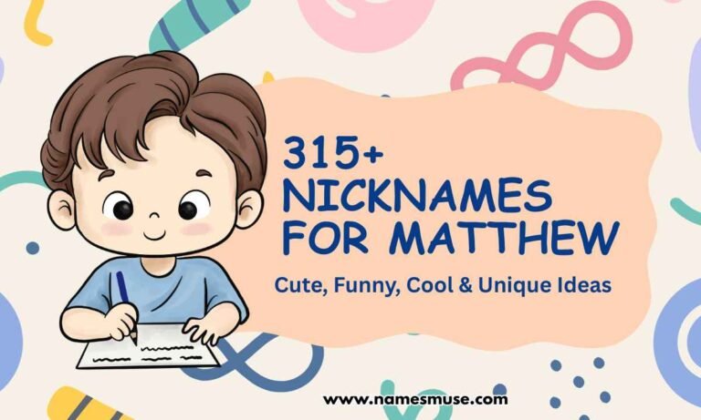 315+ Nicknames for Matthew Cute, Funny, Cool & Unique Ideas