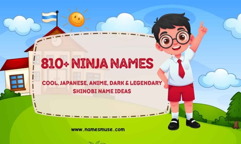 810+ Ninja Names Cool, Japanese, Anime, Dark & Legendary Shinobi Name Ideas