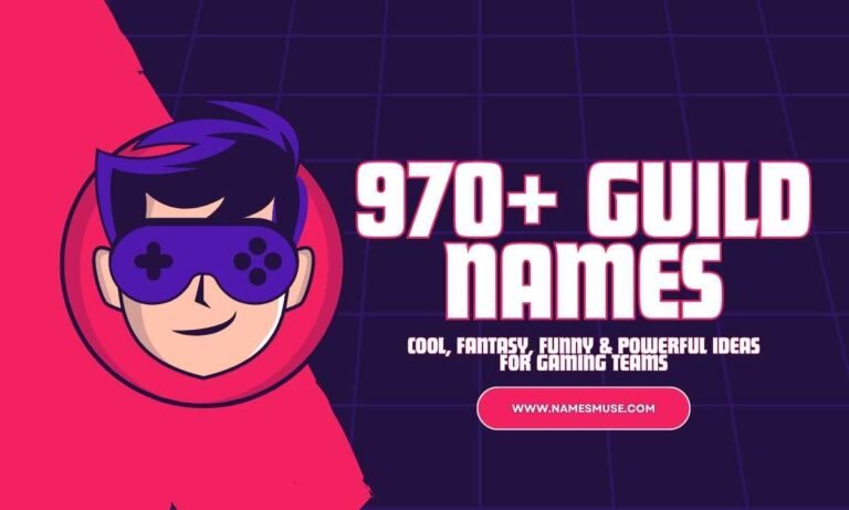 970+ Guild Names Cool, Fantasy, Funny & Powerful Ideas for Gaming Teams