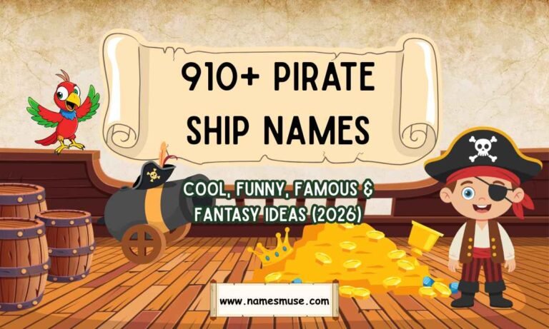 910+ Pirate Ship Names Cool, Funny, Famous & Fantasy Ideas (2026)