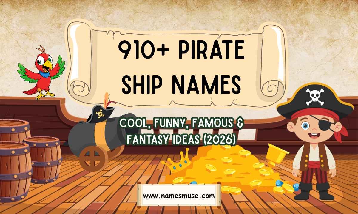 910+ Pirate Ship Names Cool, Funny, Famous & Fantasy Ideas (2026)